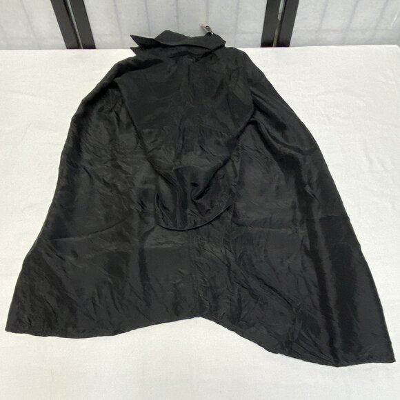 Creative Edge Vintage Short Sleeve Washable Silk Button Front Collared Shirt L - Picture 10 of 12